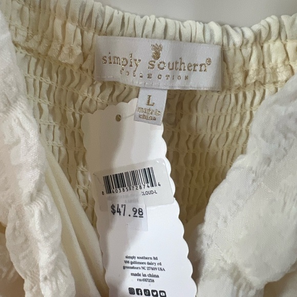 Women's Simply Southern Cloud Maxi Dress Sz Large NWT - Picture 2 of 4